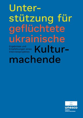 Cover Unterstützung für geflüchtete ukrainische Kulturmachende