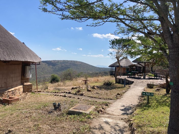 Gebäude im UNESCO-Biosphärenreservat Lubombo in Eswatini