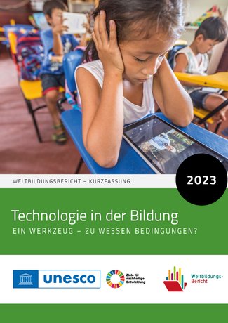 Cover Weltbildungsbericht Technologie in der Bildung