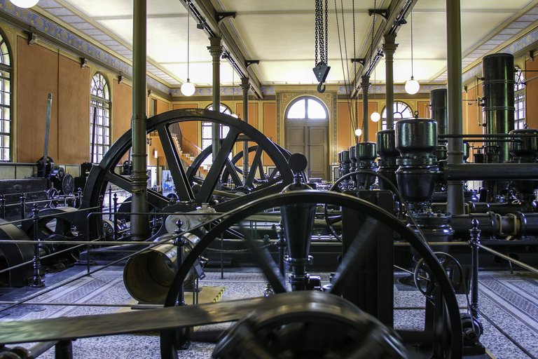 Historisches Wasserwerk am Hochablass in Augsburg