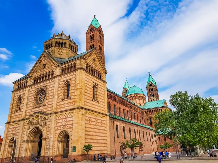 Blick auf den Speyerer Dom