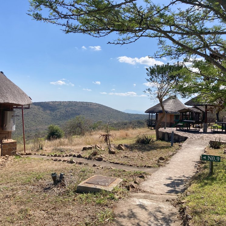 Gebäude im UNESCO-Biosphärenreservat Lubombo in Eswatini