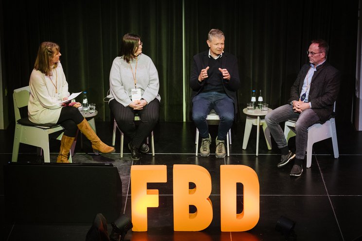 Paneldiskussion beim Forum Bildung Digitalisierung 