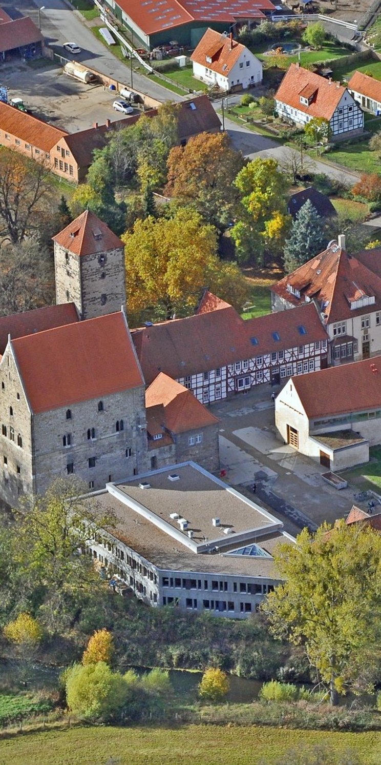 Luftbild des Kulturcampus der Universität Hildesheim